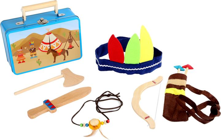 Produktbild small foot Kinderkoffer Indianerset