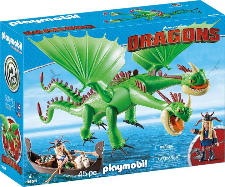 Playmobil Raffnuss und Taffnuss mit Kotz und Würg (9458, Playmobil Dragons)