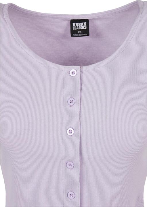 Produktbild Urban Classics Ladies Cropped Button Up Rib Tee (4XL)
