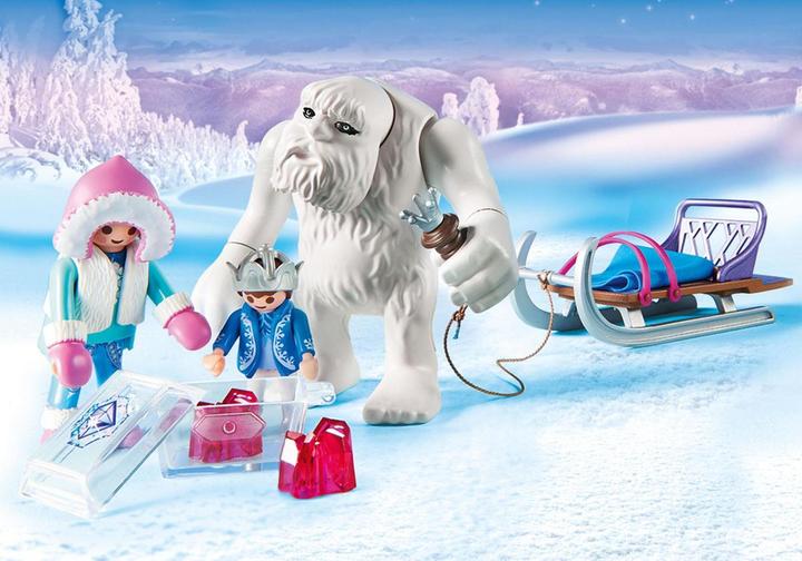 Produktbild Playmobil Schneetroll mit Schlitten (9473, Playmobil Magic)