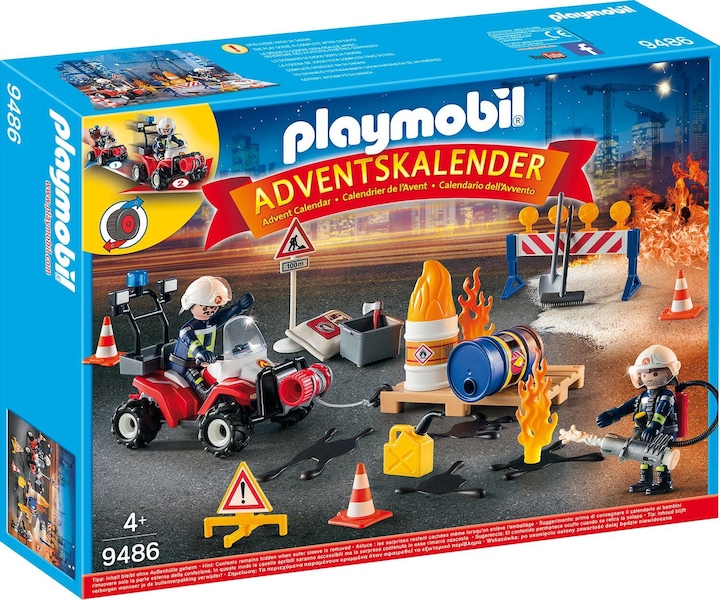 Actual product image Playmobil Fire brigade deployment on the construction site (9486)