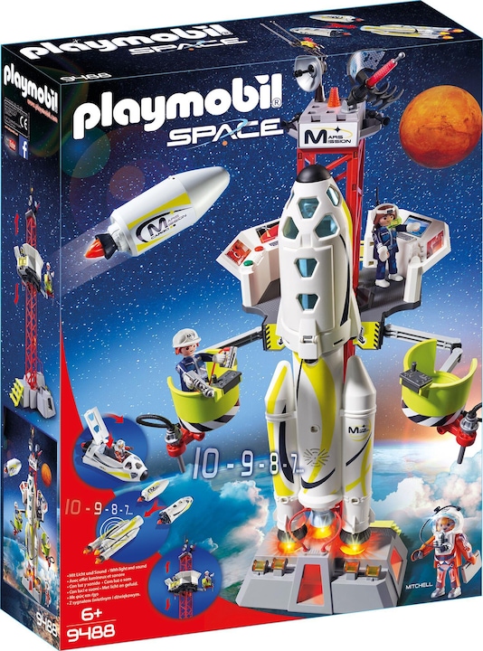 Playmobil Mars-Rakete mit Startrampe (9488, Playmobil Space)