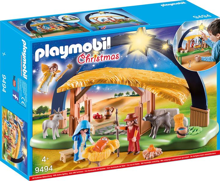 Image du produit Playmobil Crèche de Noël en arche légère (9494)