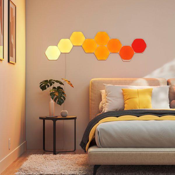 Actual product image Nanoleaf Shapes Hexagon Starter Kit (9x) (100 lm)