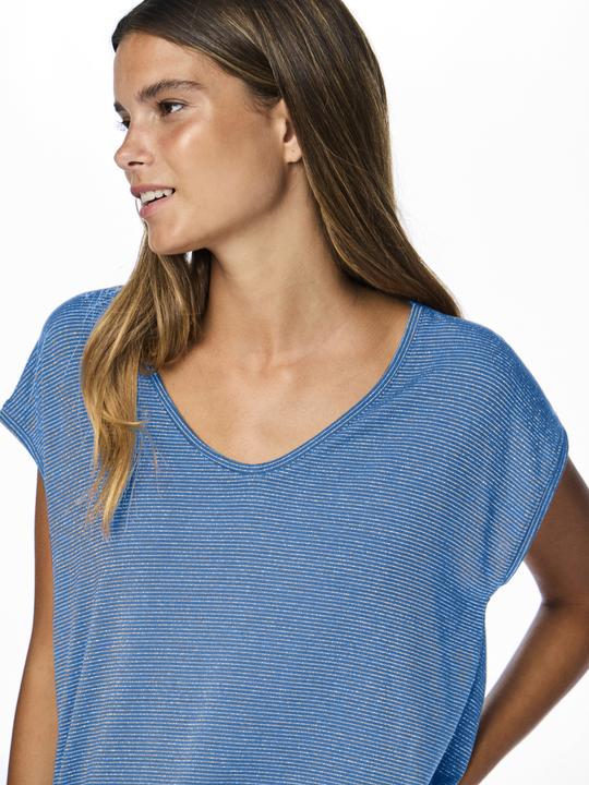 Immagine prodotto Pieces Pcbillo Tee Lurex Stripes Noos Bc (XL)