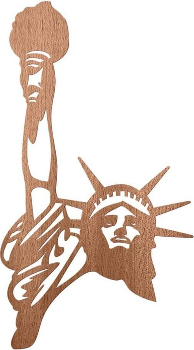 Produktbild Trenddeko Freiheitsstatue - Lady Liberty (80 x 44 cm)