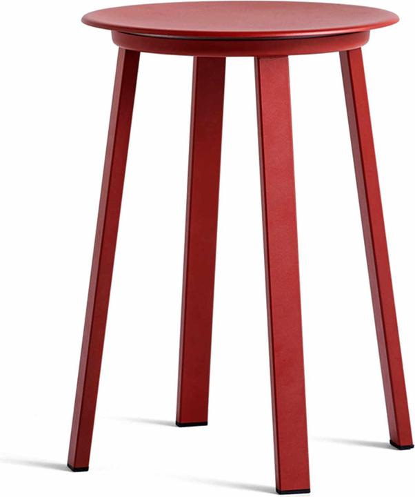 Powder-coated red