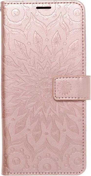 Actual product image OEM Back panel cover MEZZO Book case for SAMSUNG S25 Ultra mandala rose gold (Samsung Galaxy S25 Ultra)