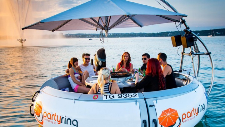 Barbecue sur le lac de Constance