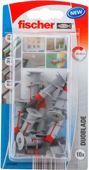 Fischer Chevilles pour plaques de plâtre (10 pcs)