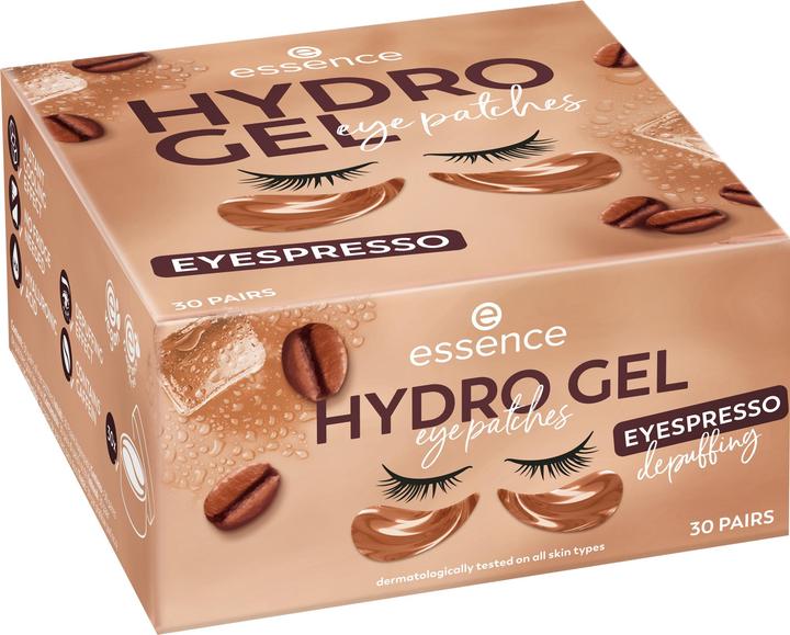 Image du produit essence HYDRO GEL eye patches EYESPRESSO 30 Pairs patchs yeux (Patchs pour les yeux, Journée)