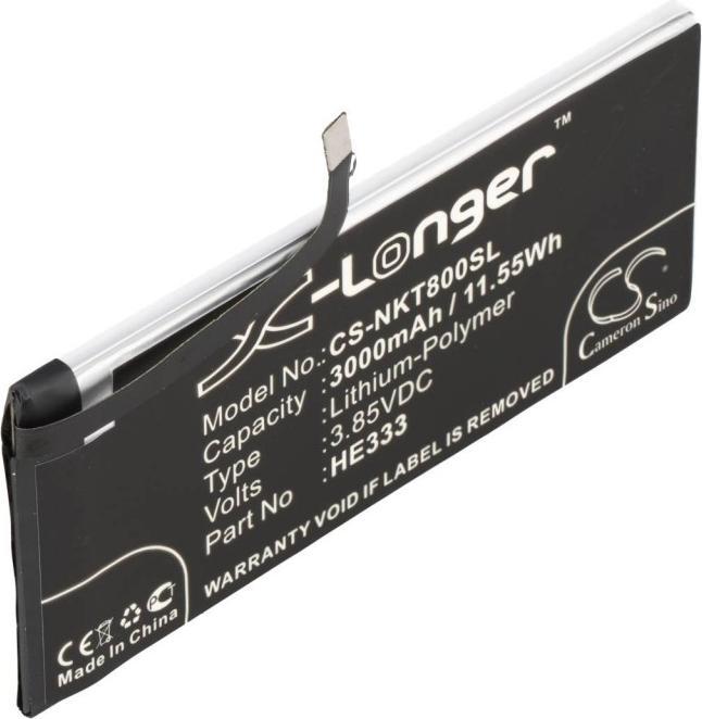 Actual product image AccuCell Akku Nokia 8 Sirocco