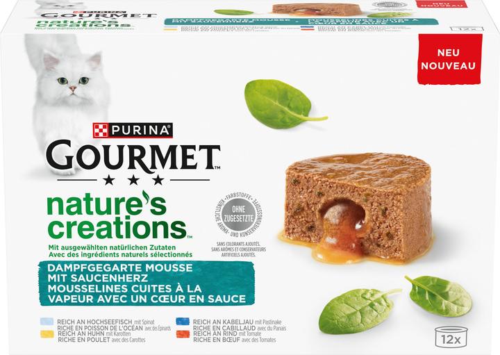 Produktbild Gourmet Nature's Creations Mousse (Adult, 1 Stk., 1020 g)