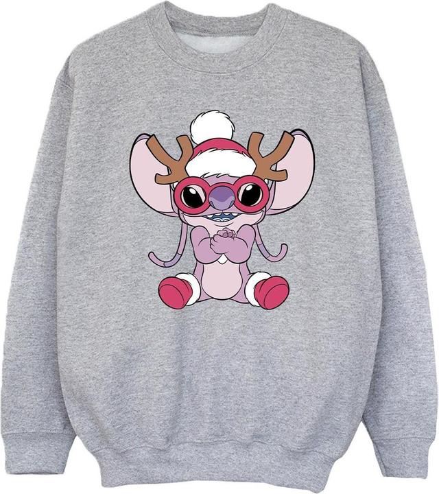 Produktbild Disney Lilo & Stitch Angel Reindeer Sweatshirt Mädchen (128)