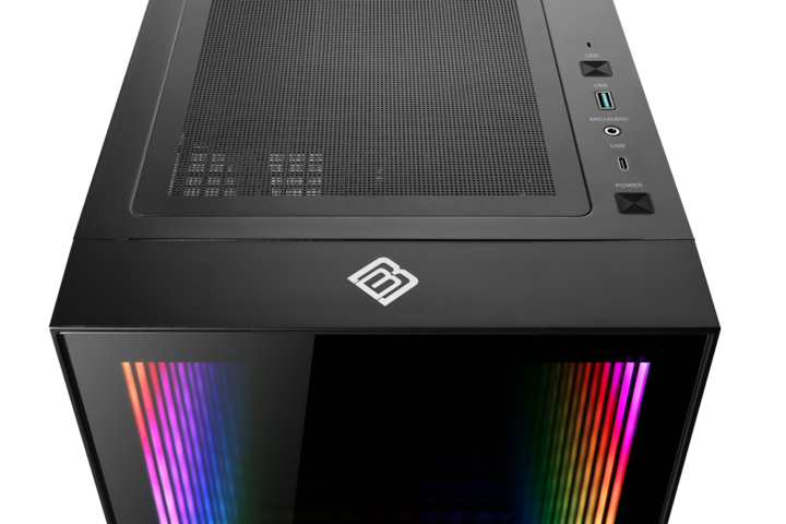 Actual product image CSL Gaming PC M10220H (AMD Ryzen 7 7800X3D, 32 GB, 1000 GB, GeForce RTX 4060)