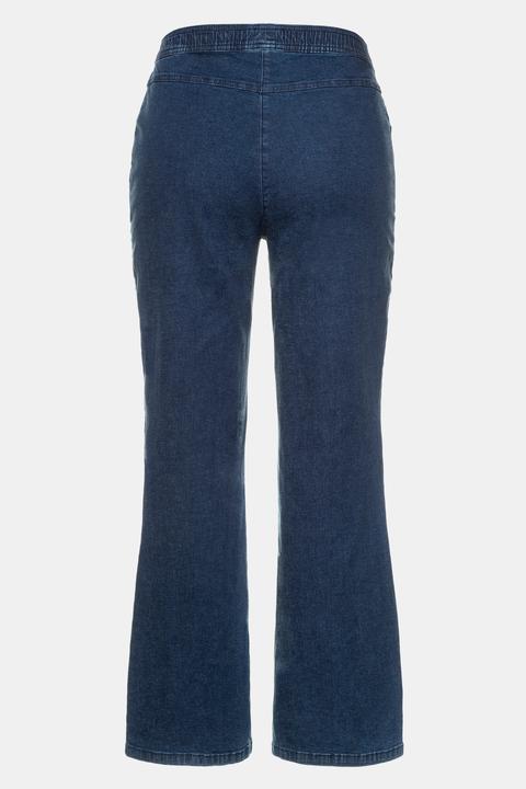 Produktbild Ulla Popken Marlenejeans Mary, weiter 5-Pocket-Schnitt, Elastikbund (52)