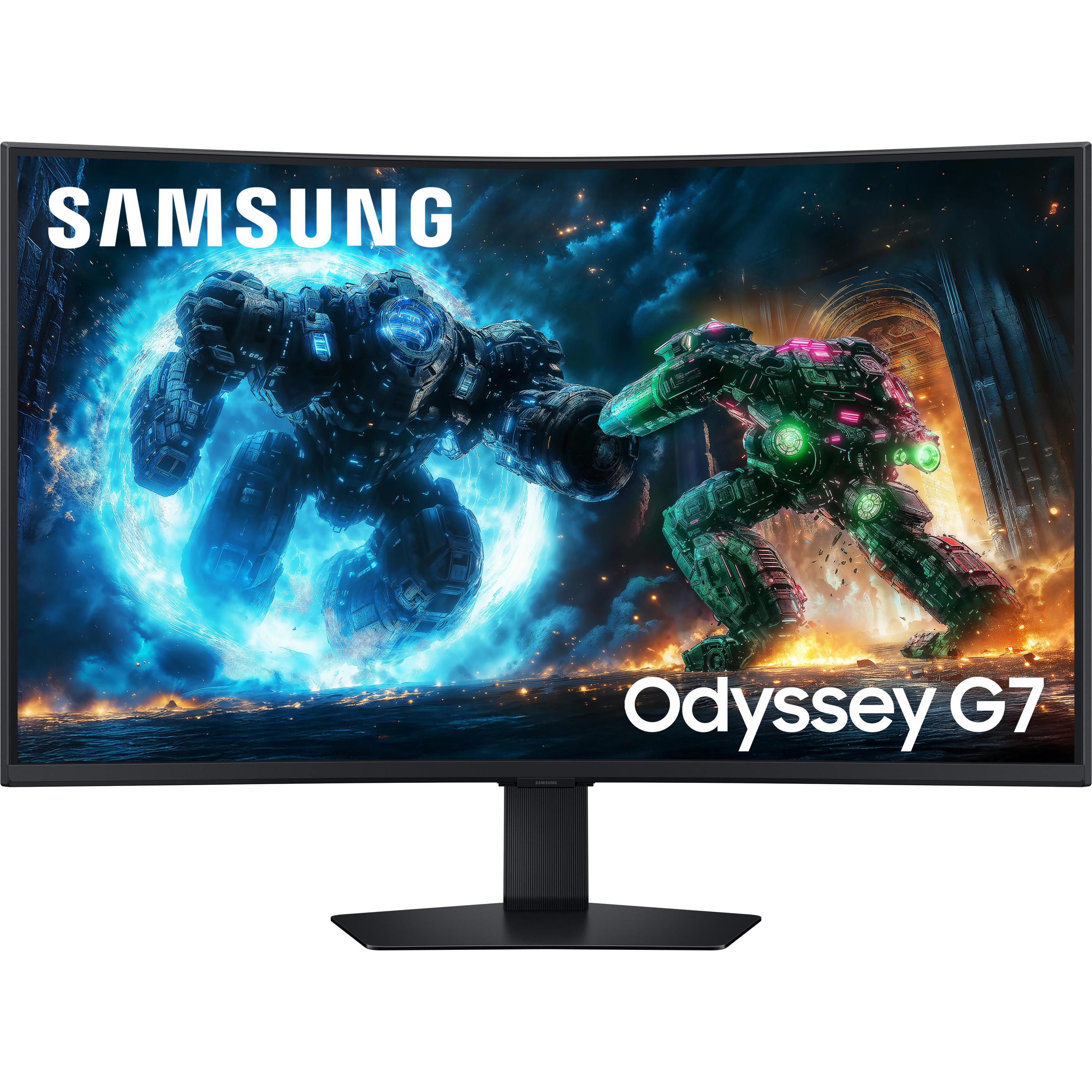 Samsung Odyssey G7 G75F (3840 x 2160 Pixel, 37"), Monitor, Schwarz
