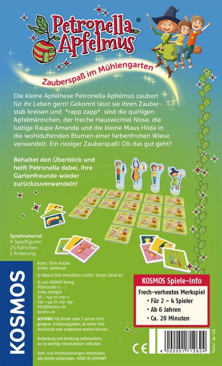 Produktbild Kosmos Petronella Apfelmus - Zauberspass im Mühlengarten (Deutsch)