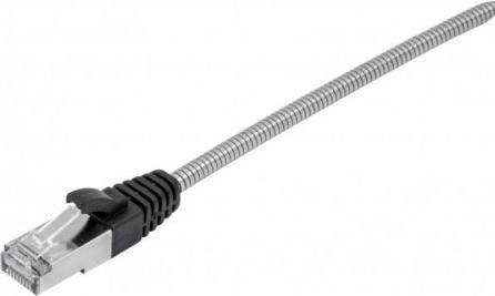Actual product image Générique Armored anti rodent Cat6A Patch cable U/FTP - 1m (CAT6a, 1 m)