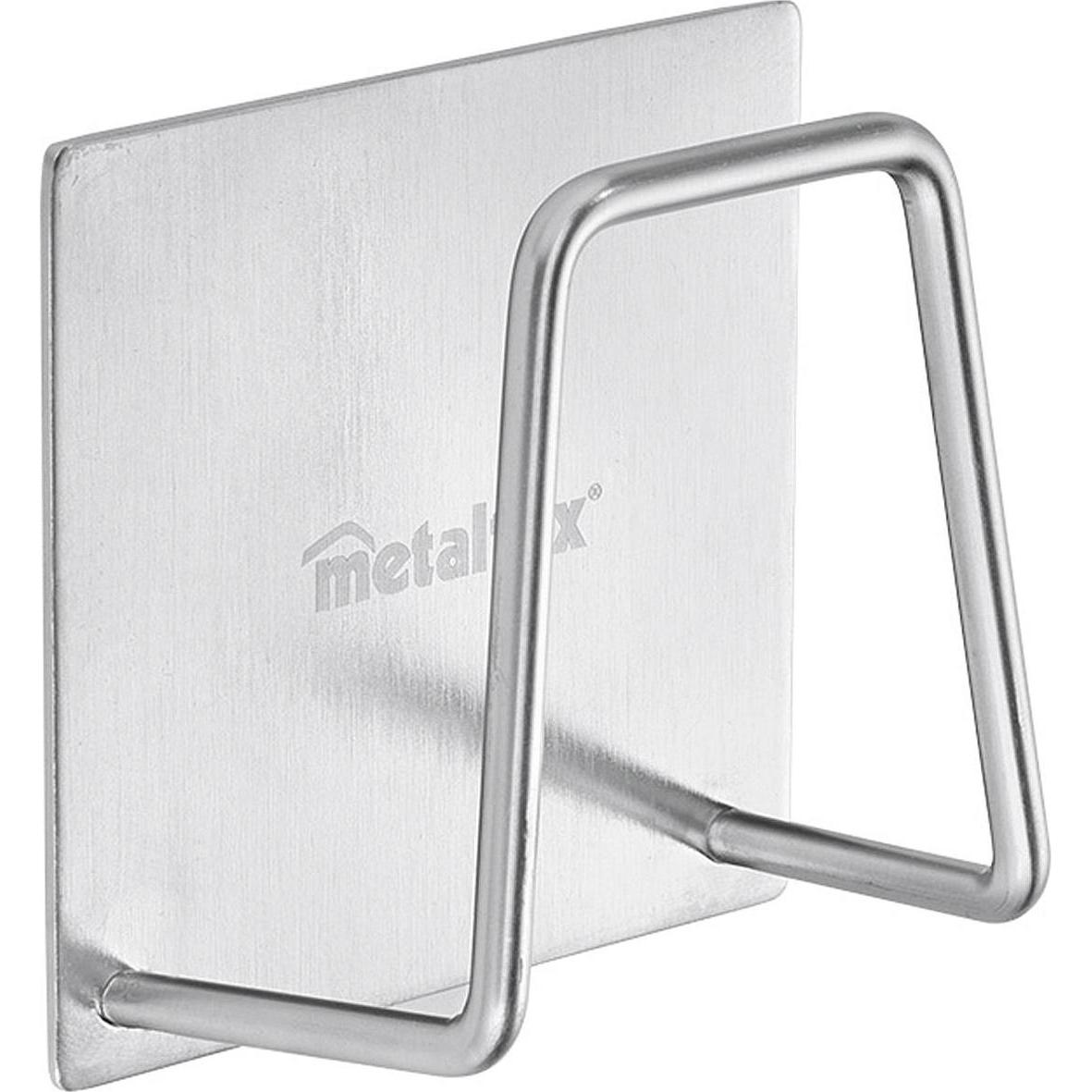 6x Metaltex Schwammhalterung, Abtropfgestell, Silber