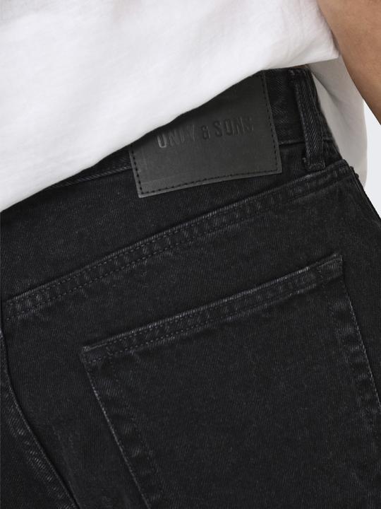 Produktbild Only & Sons Onsfade Black 9087 Tai Dnm Shorts Noos (L)