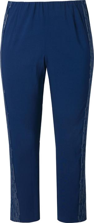 Actual product image Miamoda Bengaline pants with metallic print (58)