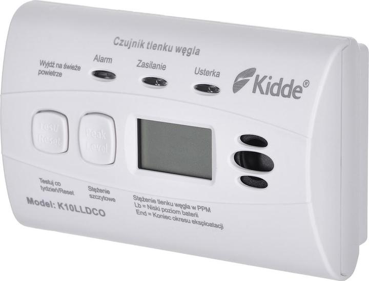 Actual product image Kidde Czujnik czadu z wyświetlaczem K10LLDCO