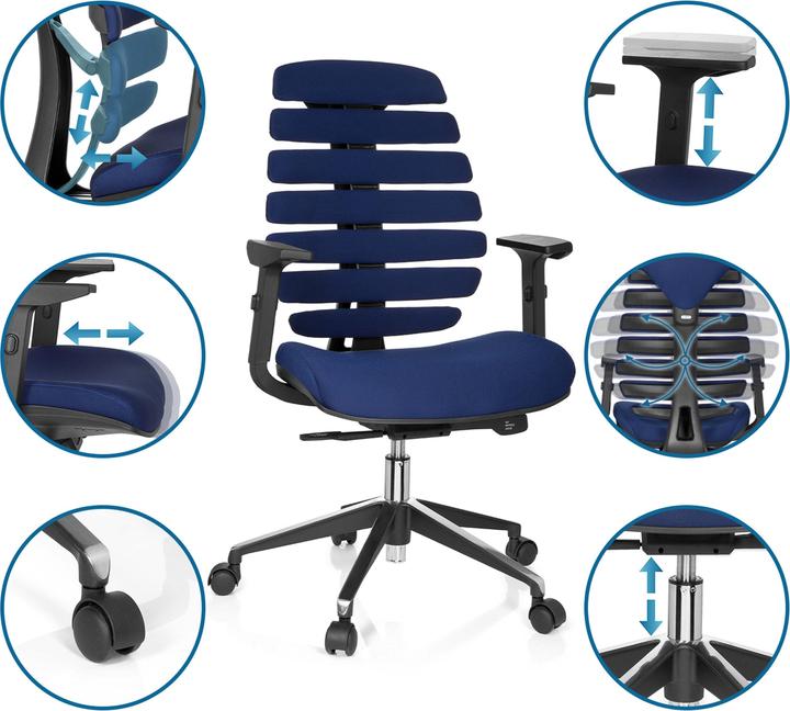Actual product image Hjh Office ERGO LINE II (45 - 55 cm)