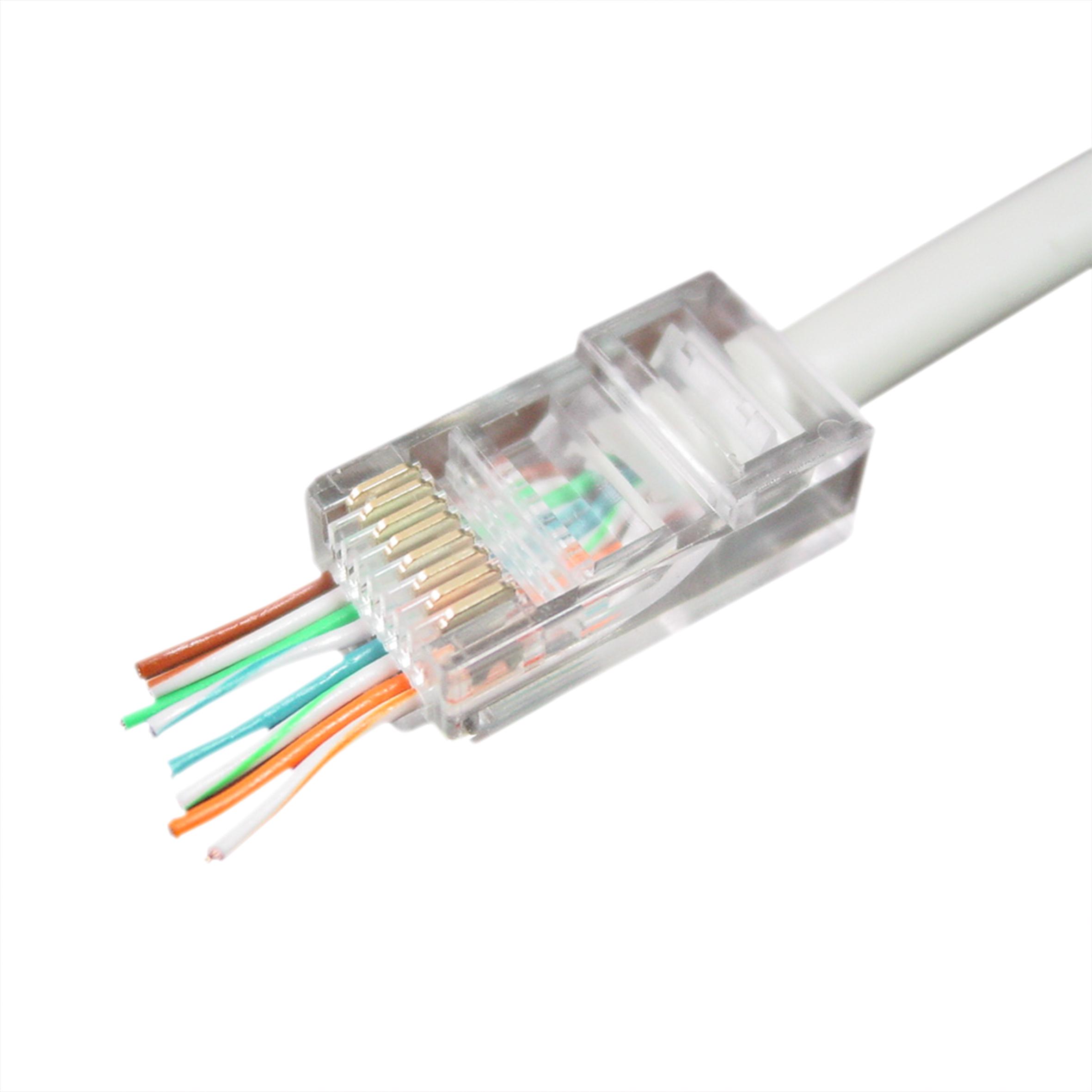 Thumbnail - Gembird LC-PTU-01/50 (Netzwerkkabel Stecker), Netzwerk Zubehör