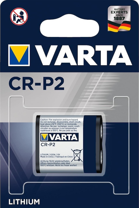 Produktbild Varta Photo Lithium (1 Stk., CRP2, 1450 mAh)
