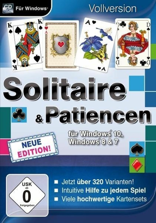 Produktbild Magnussoft Solitaire & Patiencen für Windows 10 Neue Edition (Windows, DE)