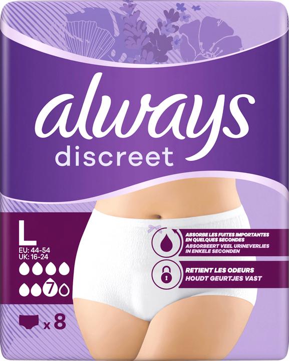 Produktbild Always Discreet (32x, Large)