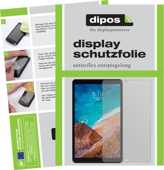 Produktbild Dipos Displayschutzfolie Antireflex (2 Stück, Mi Pad 4 Plus)
