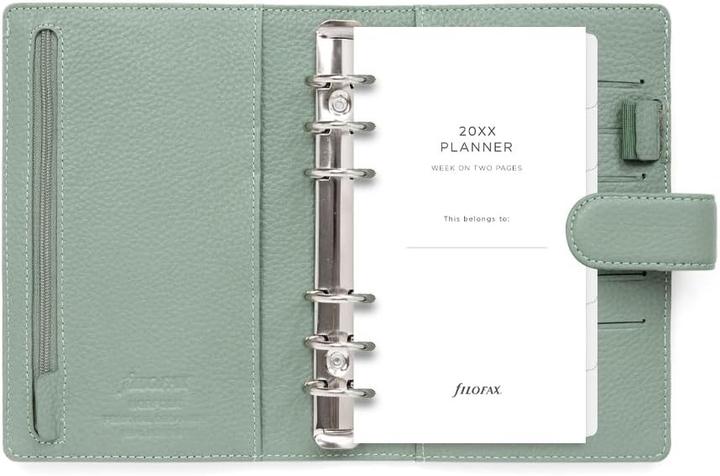 Produktbild Filofax Persoonlijke Norfolk Organizer - salie (Personal, 1 Woche / 2 Seiten)