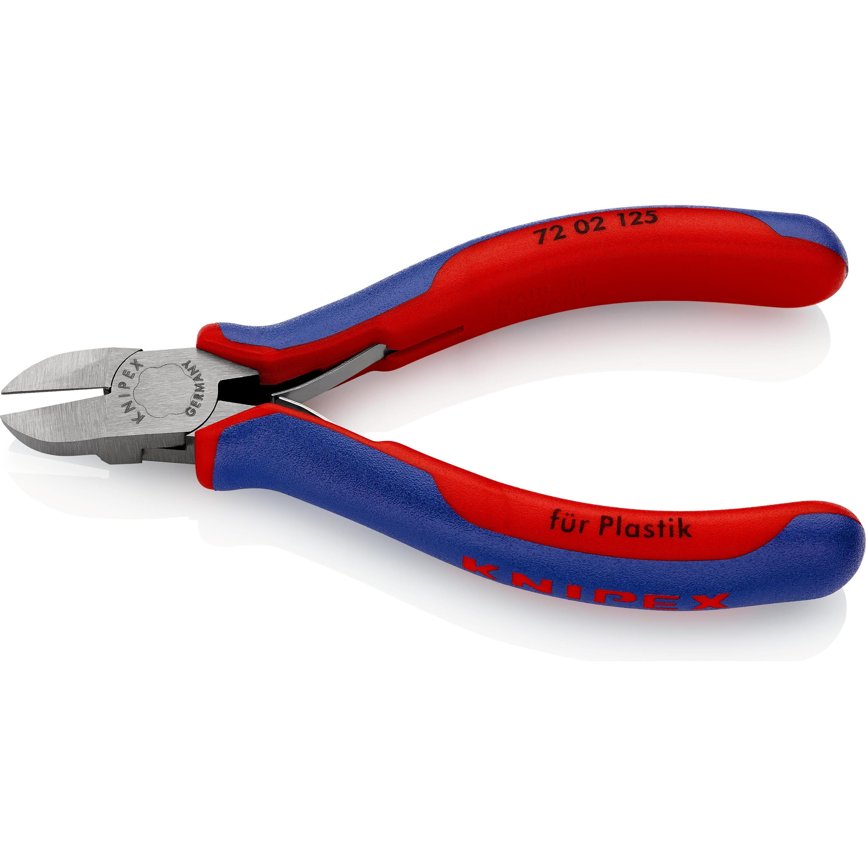 Knipex, Bolzenschneider + Seitenschneider, Seitenschneider für Kunststoff (125 mm)
