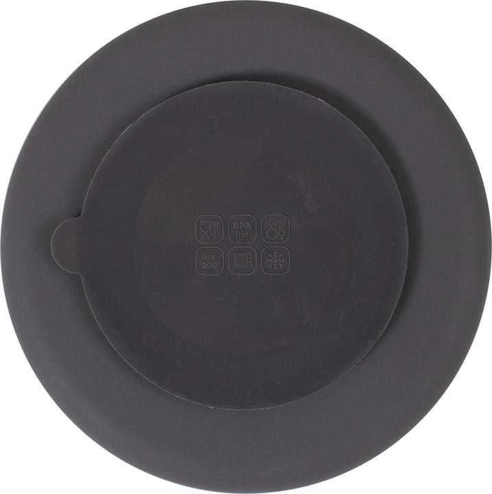 Produktbild Filibabba Esslernteller aus Silikon - Stone Grey