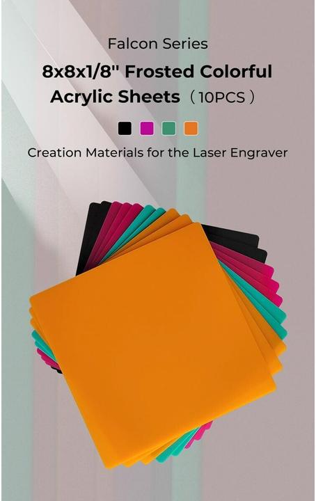 Produktbild Creality Acryl Platten 200 x 200 x 3 mm (Ersatzteile)