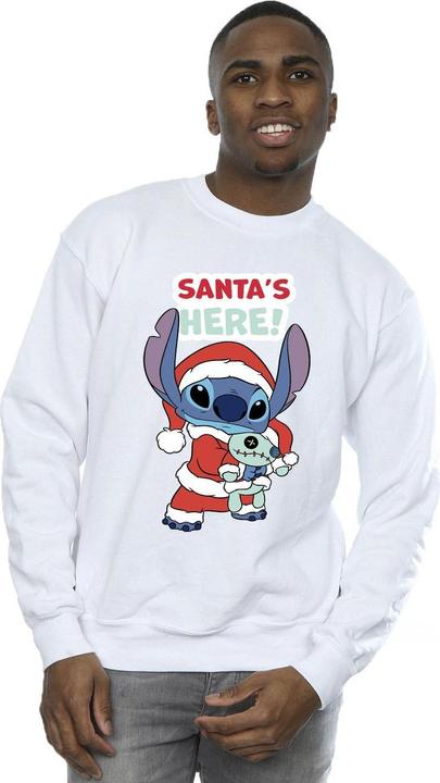 Immagine prodotto Disney Lilo & Stitch Santa's Here Felpa Uomo (3XL)