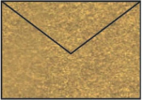 Produktbild Rössler Briefhülle Paperado C6 gold metallic (C6, 1x)
