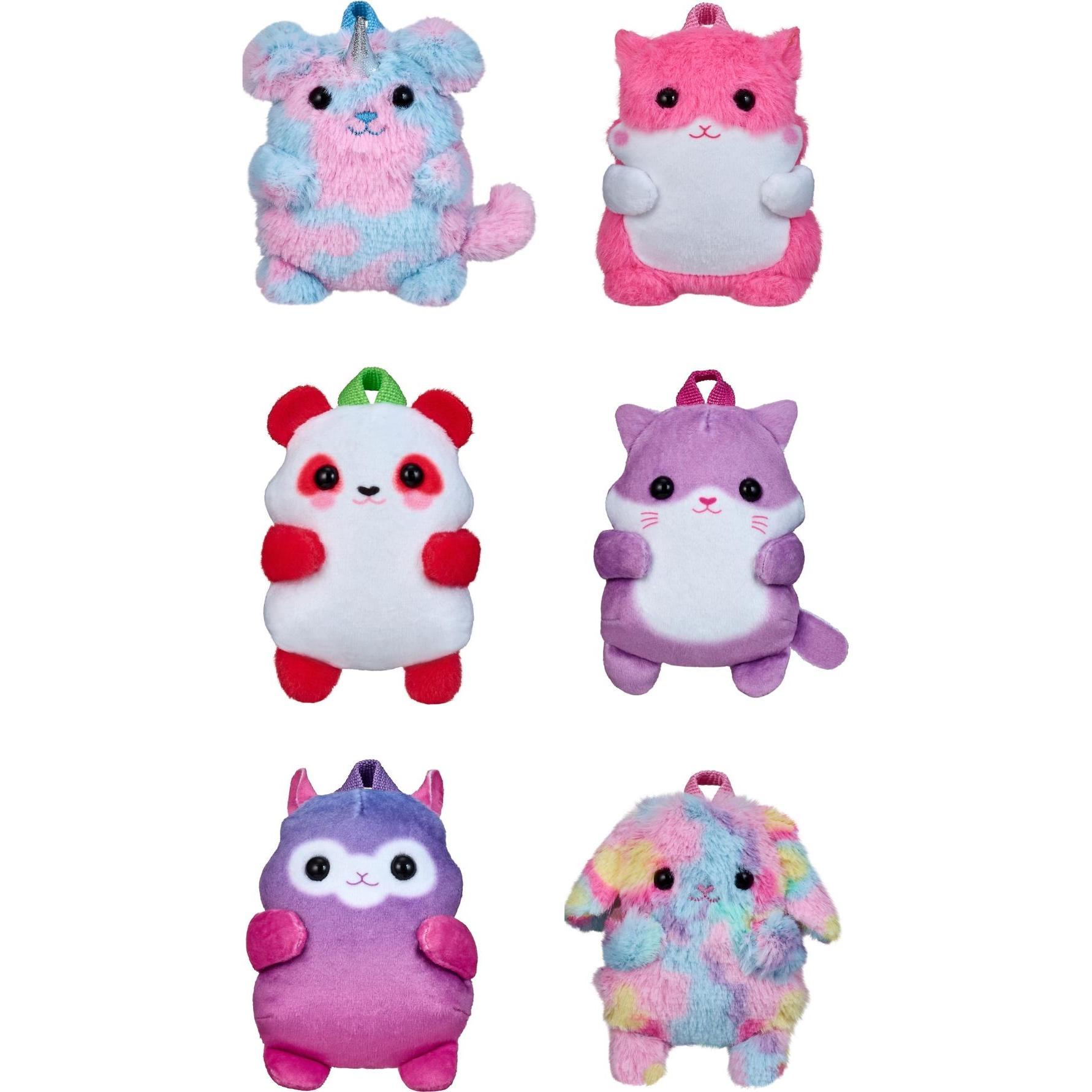 Real Tier-Rucksack Plüsch ass. (12) (10 cm)