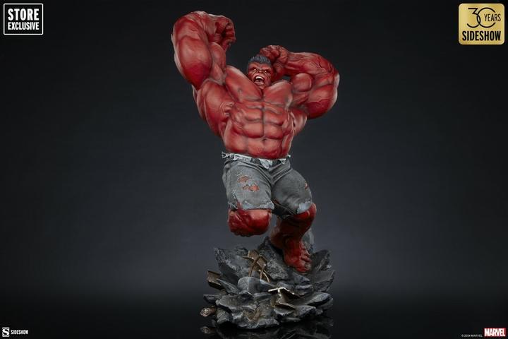 Image du produit Sideshow Marvel statuette Premium Format Red Hulk : Thunderbolt Ross 74 cm
