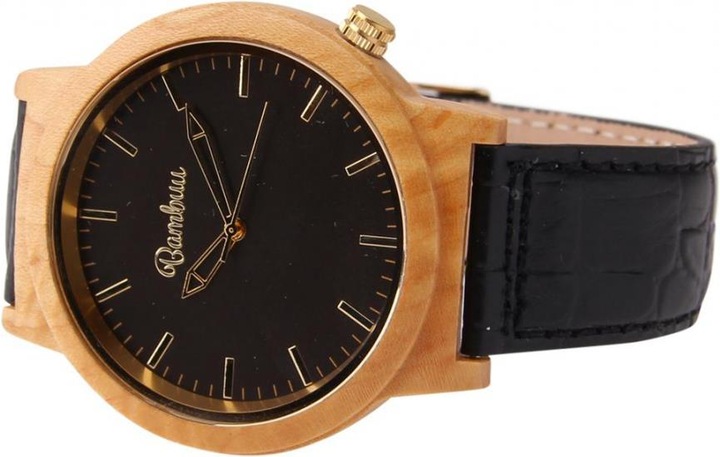 Produktbild Bambuu Holzuhr (Analoguhr, 40 mm)