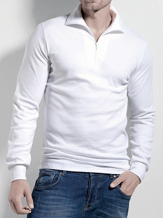 Immagine prodotto ISA Bodywear Camicia con collo alto e zip (L)