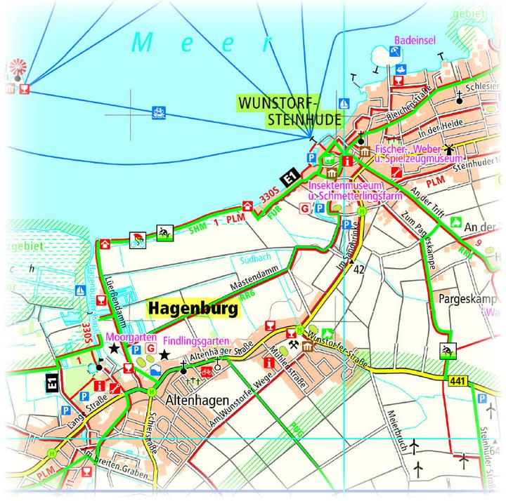 Actual product image Steinhuder Meer, Neustadt a. R. - Wunstorf - Rehburg-Loccum (German, 2019)