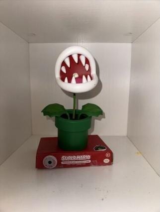 Actual product image Paladone Products Mini Piranha Plant Posable Lamp