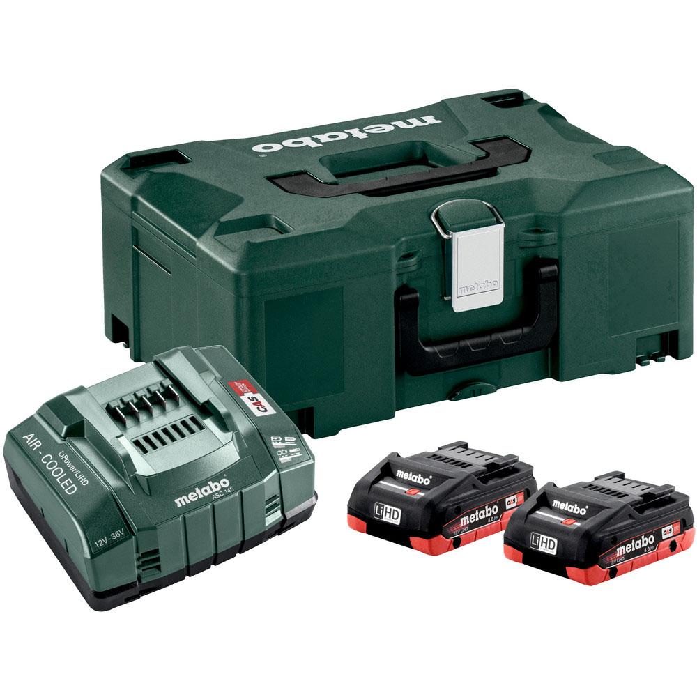 Metabo, Werkzeugakku + Ladegerät, Basis Set (18 V)