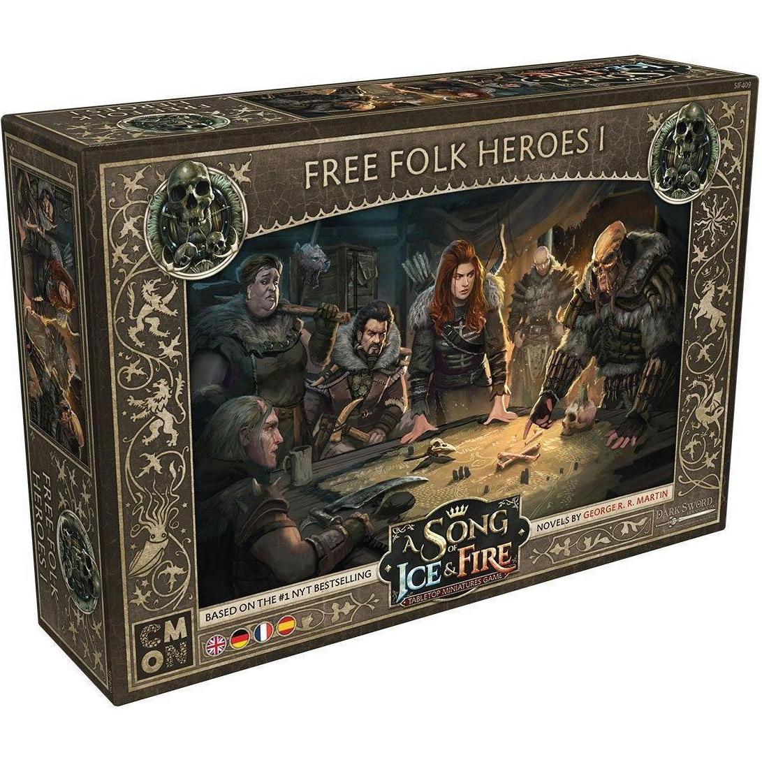 Cmon A Song of Ice & Fire - Free Folk Heroes 1 (DE-Erweiterung) (Französisch)