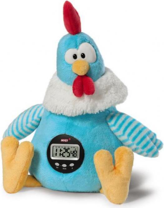 Produktbild NICI Plüsch Hahn mit Weckfunktion - Blau