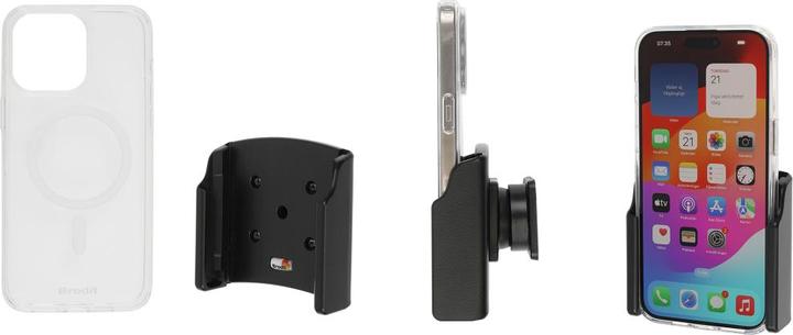 Produktbild Brodit Handyhlle und Passiv Halterung Apple iPhone 15