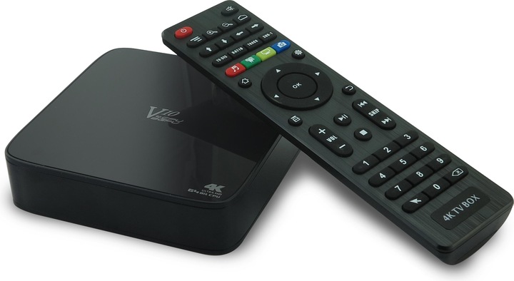 Actual product image Venztech VENZ V10 TV Streaming Box KODI Wifi 2.4GHZ WiFi 802.11 bgn 8GB eMMC Android 5.1 HDMI 4K + remote... (8 GB)
